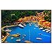Puzzle Italy Portofino Liguria Puzzle da 1000 pezzi per adulti e famiglie Regalo di viaggio in legno Souvenir 30x20 pollici