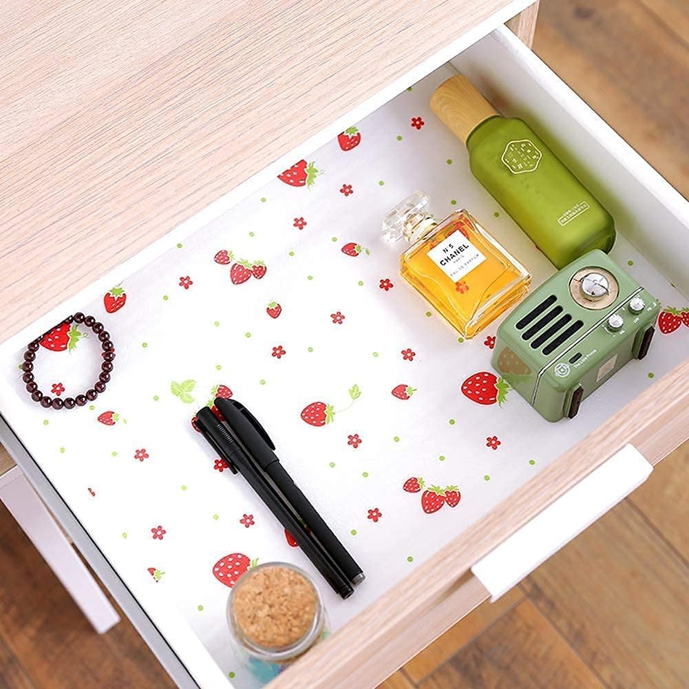 Anti Slip PVC Waterproof Place Mat for Kitchen Cupboard Line -4 Anti Slip PVC Waterproof Place Mat for Kitchen Cupboard Line -4