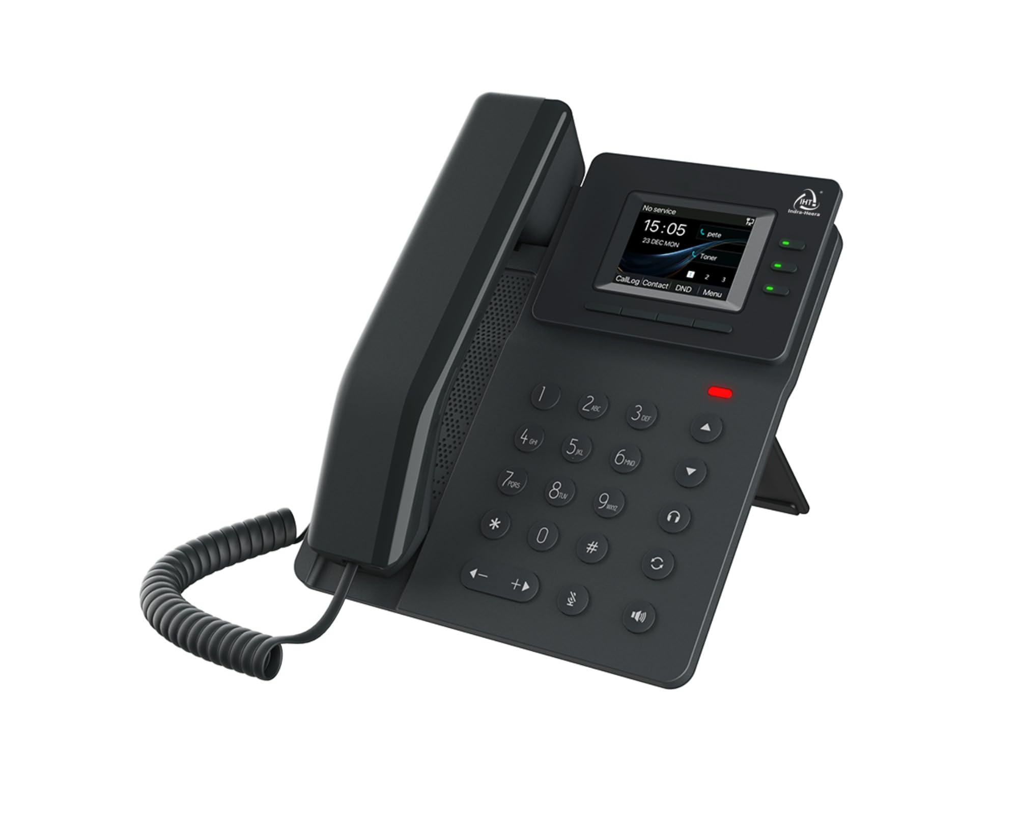 IP Phone (PHS46FP) VoIP Phone I 2.4-Inch Color Display I 4 SIP Lines I 6-Party Local Conference