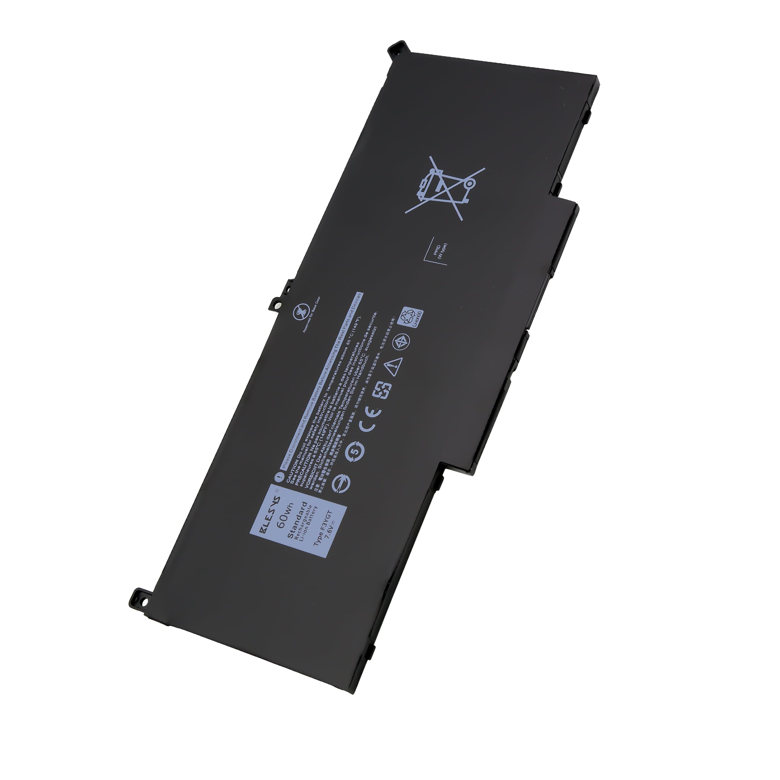 BLESYS Batterie pour Dell Latitude 7000 Series (7480 7490)