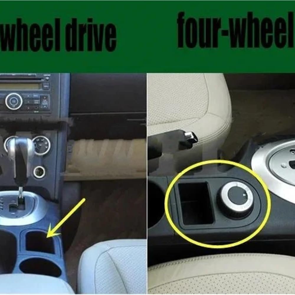 Panel sterowania centralnego, rama montażowa, naklejki samochodowe 5D, panel ABS, pasuje do Nissana Qashqai J10 2007-2013(Four wheel drive)