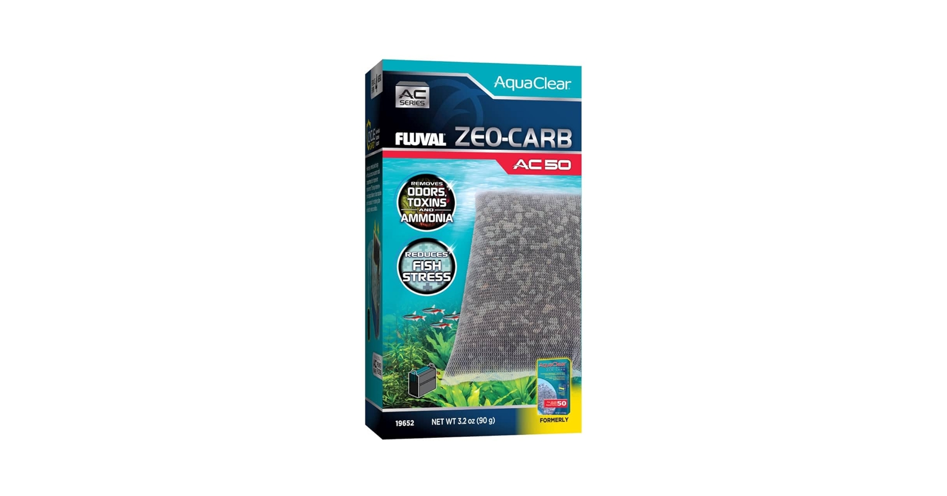 ACRB　５０ Amazon.com : Fluval - Zeo-Carb for AC50 Power Filter, 3.2 oz