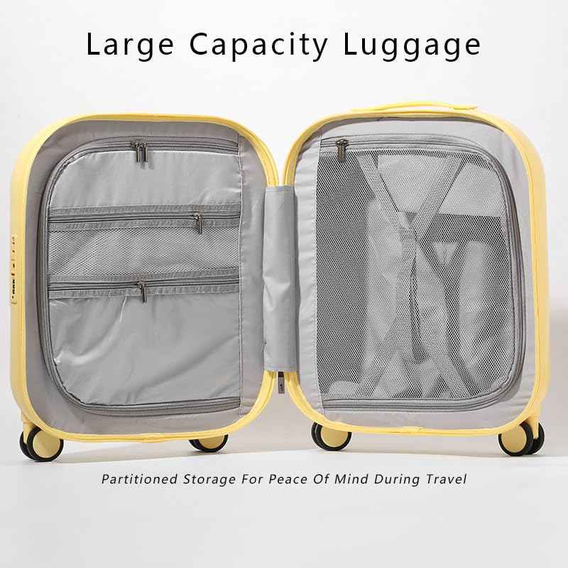 Carry on Luggage Airline Approved Lightweight, Hardside Expandable Luggage with Spinner Wheels, Suitcase with USB and Cup Holder Side Hook for Travel (Pink, 20in)4