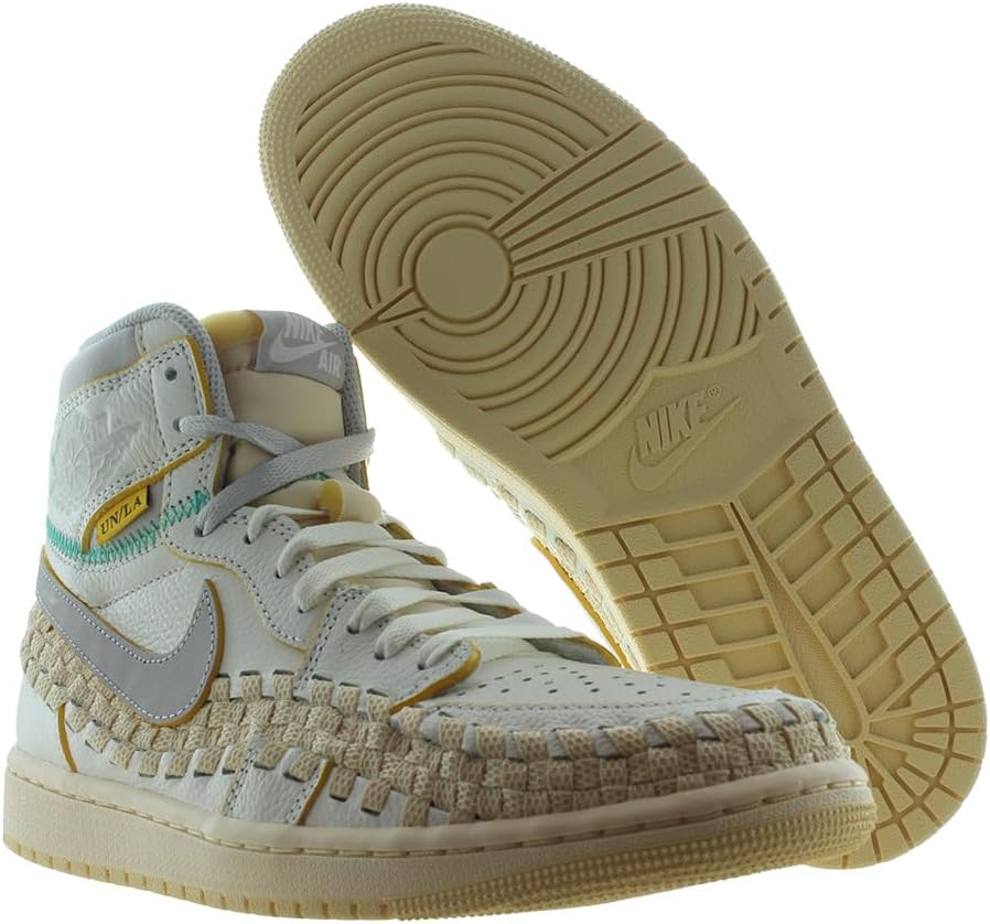 Nike Air Jordan 1 Retro Hi OG SP Mens Shoes Size 9, Color: Sail/Neutral Grey-Muslin - Image 2