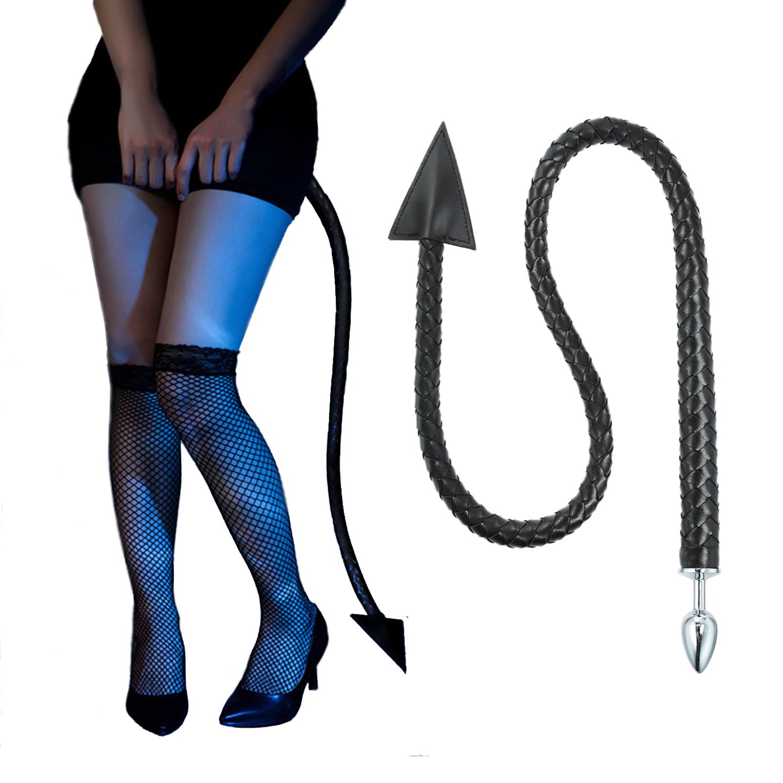 Amazon.com: 2-in-1 Leather Devil Tail Whip Metal Butt Plug, BDSM Bondage Erotic Sex Toy, Spanking Flogger, Fetish Impact Play Gear, Anal Plug for Sex Couples Women Men : Health & Household Amazon.com: 2-in-1 Leather Devil Tail Whip Metal Butt Plug, BDSM Bondage Erotic Sex Toy, Spanking Flogger, Fetish Impact Play Gear, Anal Plug for Sex Couples Women Men : Health & Household