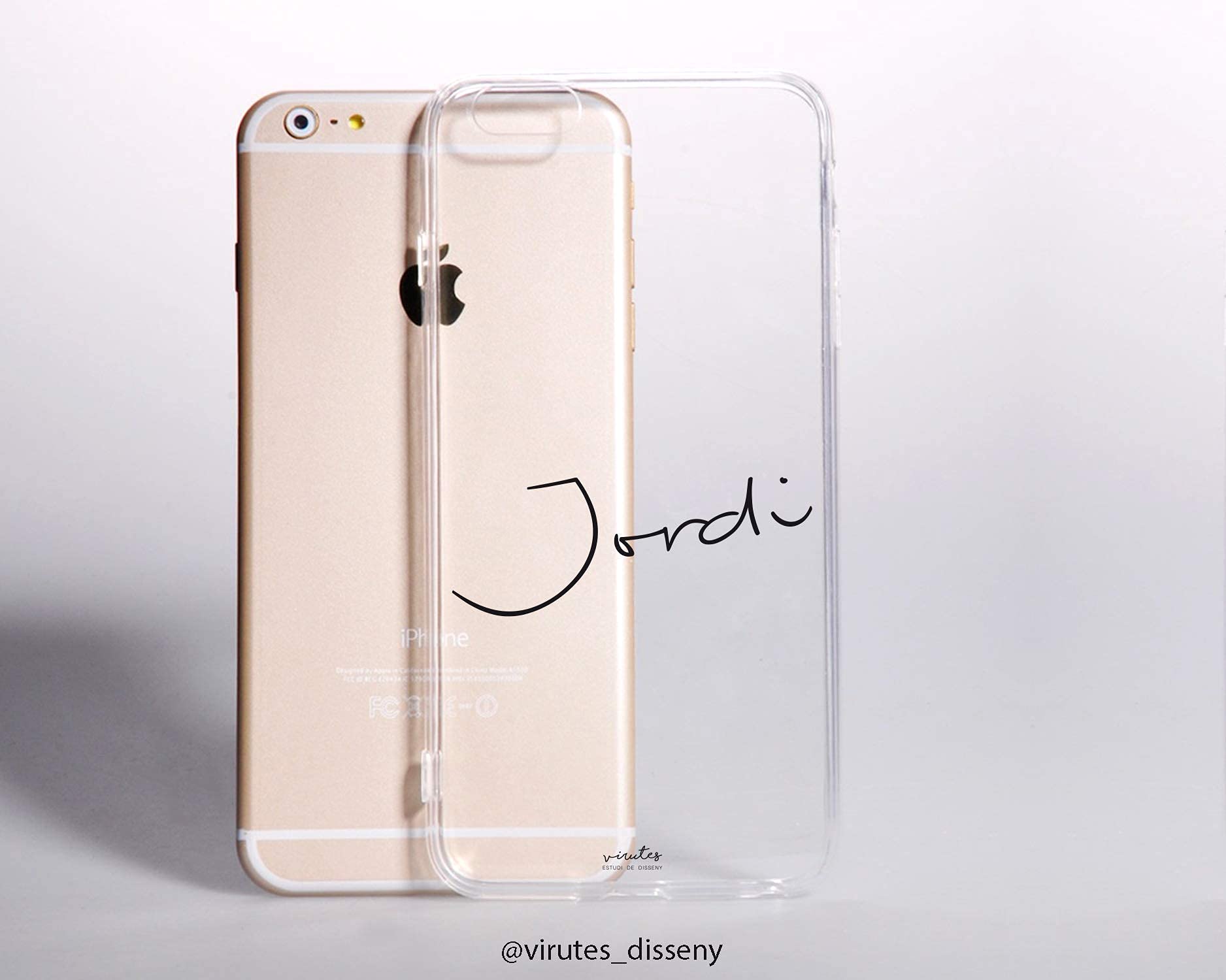 Carcasa Móvil de Silicona con Mensaje Personalizable, Funda Flexible y Resistente para Teléfono