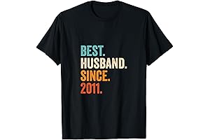 Best Husband Since 2011 | 13th Anniversary Gift Idea for Him