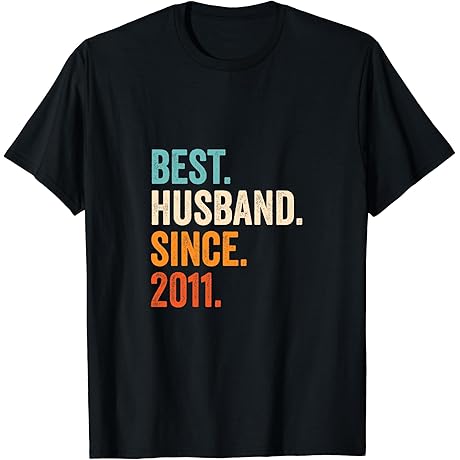 Best Husband Since 2011 | 13th Anniversary Gift Idea for Him