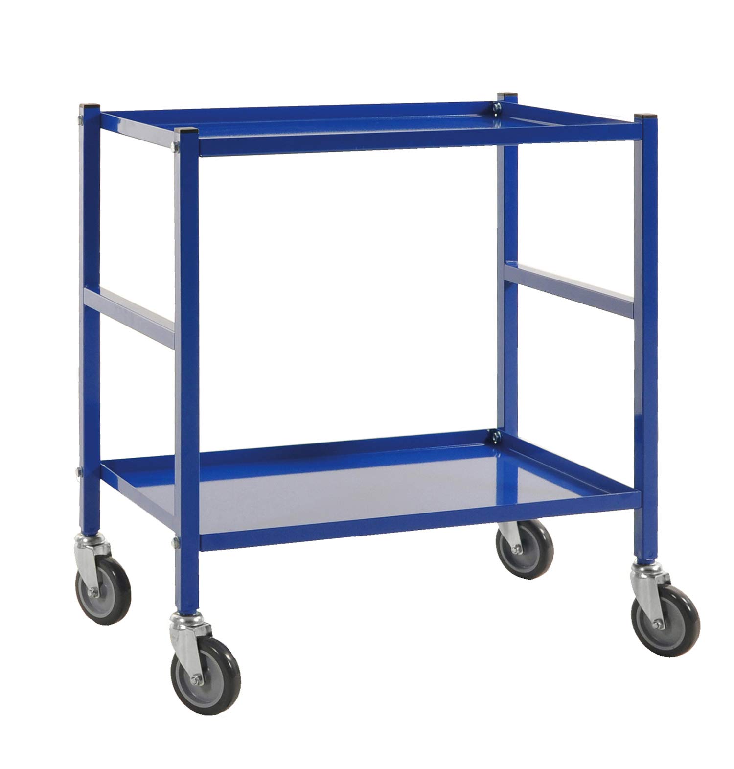 Tavolo carrello carrello carrellino carrello | kommi sionier carrello con 2 ripiani per scatole con der dimensioni 600 X 400 mm officina carrello