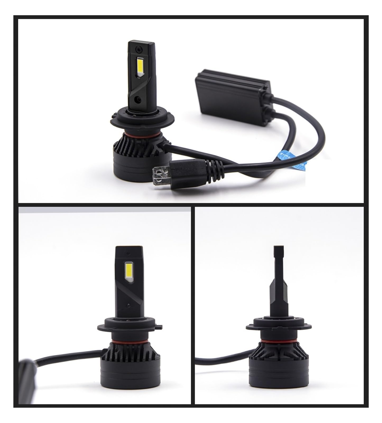 2 pz 90 W 20000LM F3 H4 H7 H8 H11 Auto LED Fari Lampadina Fendinebbia H7 H11 H8 9005 9006 H1 Auto LED Kit di Conversione del Faro(9005/HB3)