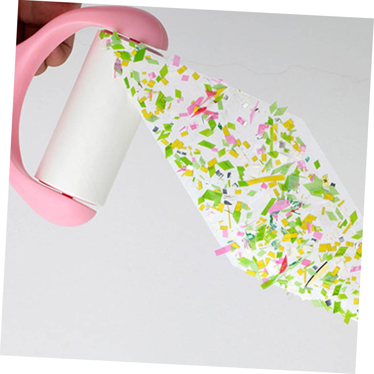 Homoyoyo 10 Stück Klebepapier Reinigungstape für Fusselroller Oblique Abreißbar Gleichmäßig Klebend Breit für Tierhaare Kleidung Sofa und Bett Langlebig und Vielseitig Einsetzbar