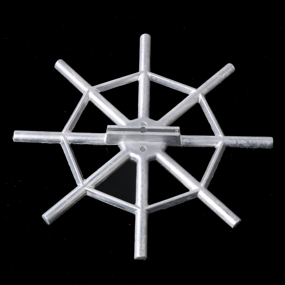 LYWS 235mm Dia Guitar Spider Bridge for Resonator Dobro Guitar Replacement Sliver