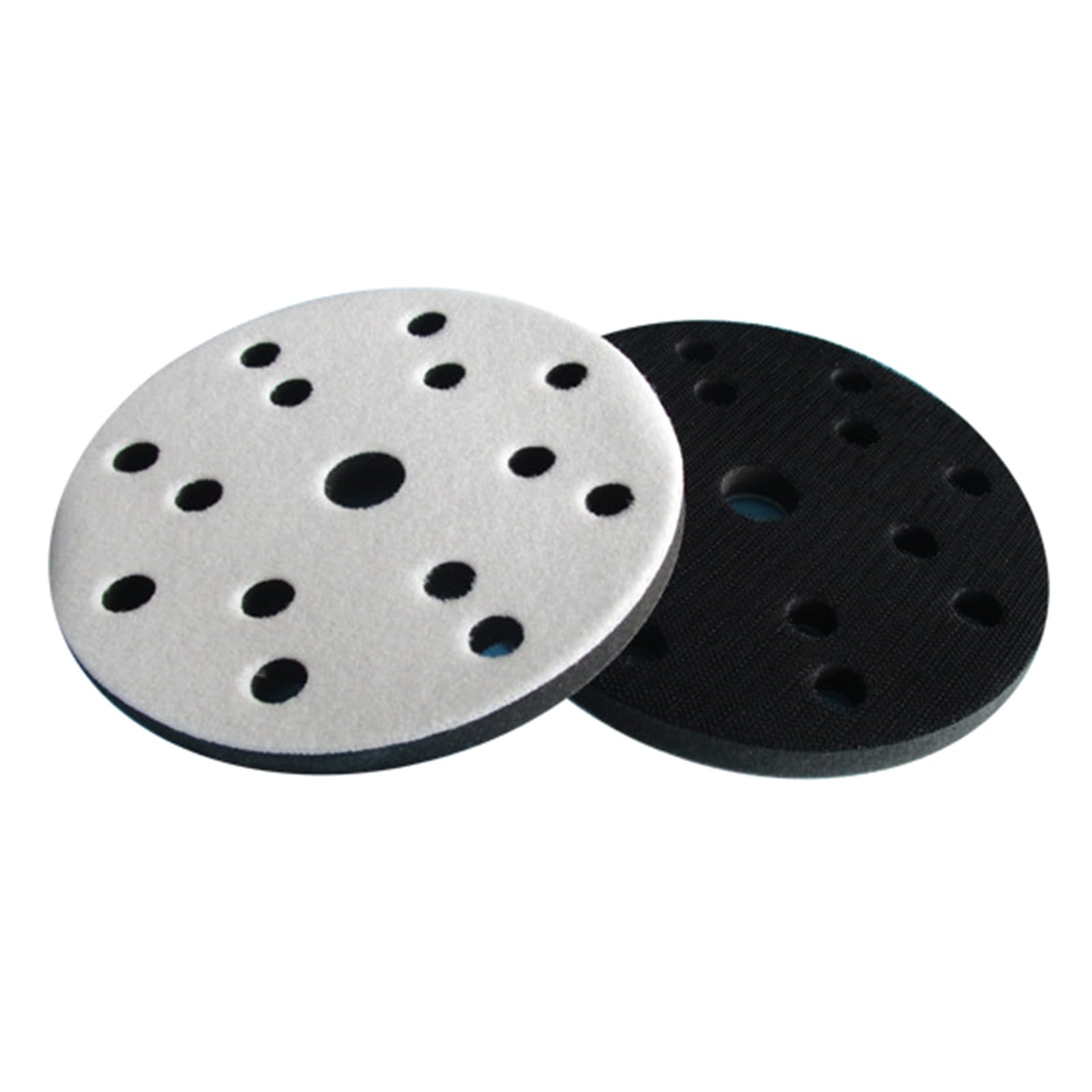 Universally 150mm Hook Loop Interfaces Discs Vibrations Damping for Furniture Automotive Polishing and Grinding Tool Sponge Sanding Pad
