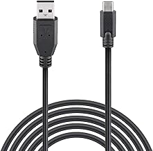 Wicked Chili Cavo di Ricarica PS5 3m (1 Pezzo) Prolunga USB-C | Cavo di Ricarica Rapida per Playstation 5 Dualsense, Switch PRO, Xbox Series X Controller (3m, Protezione attorcigliamenti)