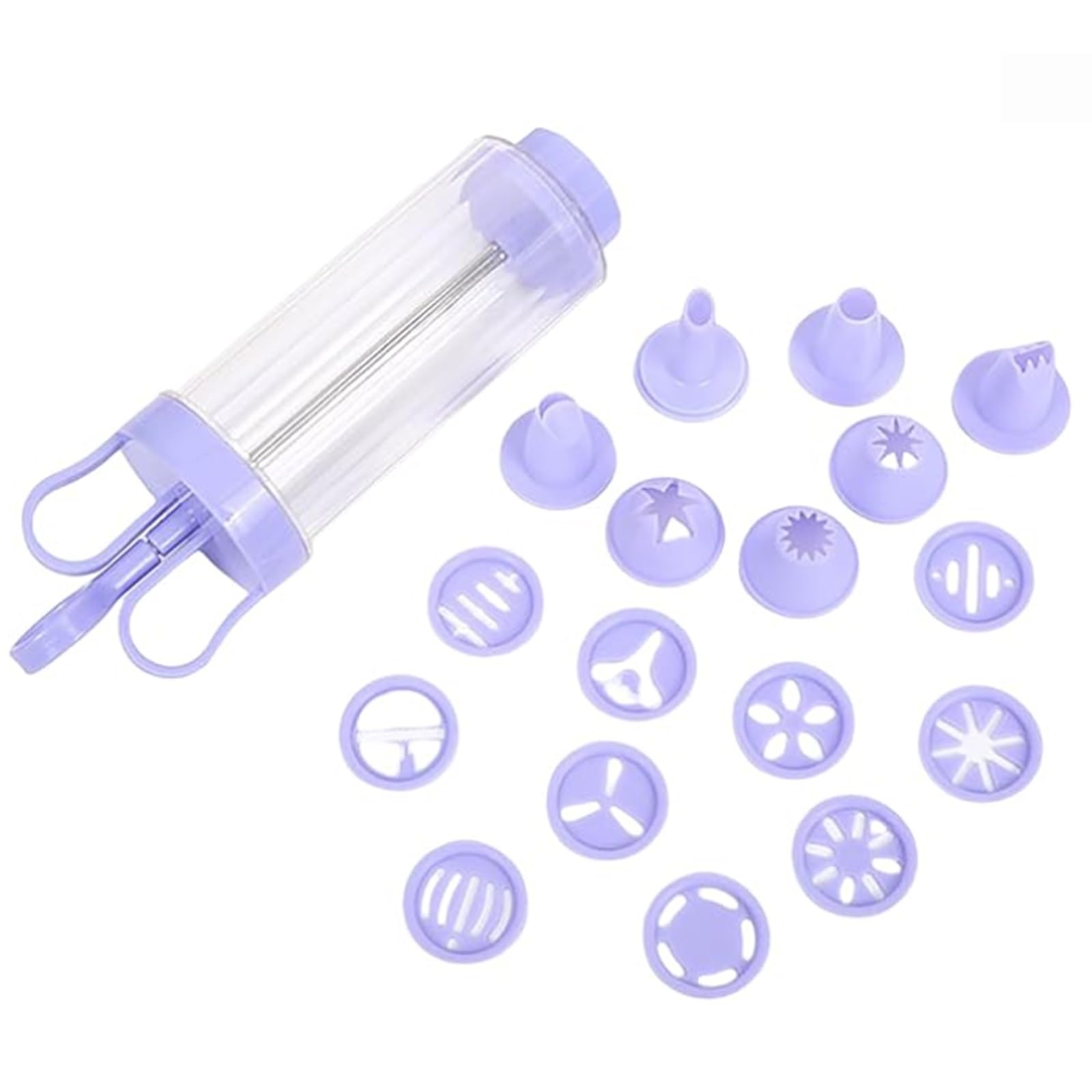 Lot de Douilles à pâtisserie, Piping Tips Cake Decorating Icing Tool with 7pcs