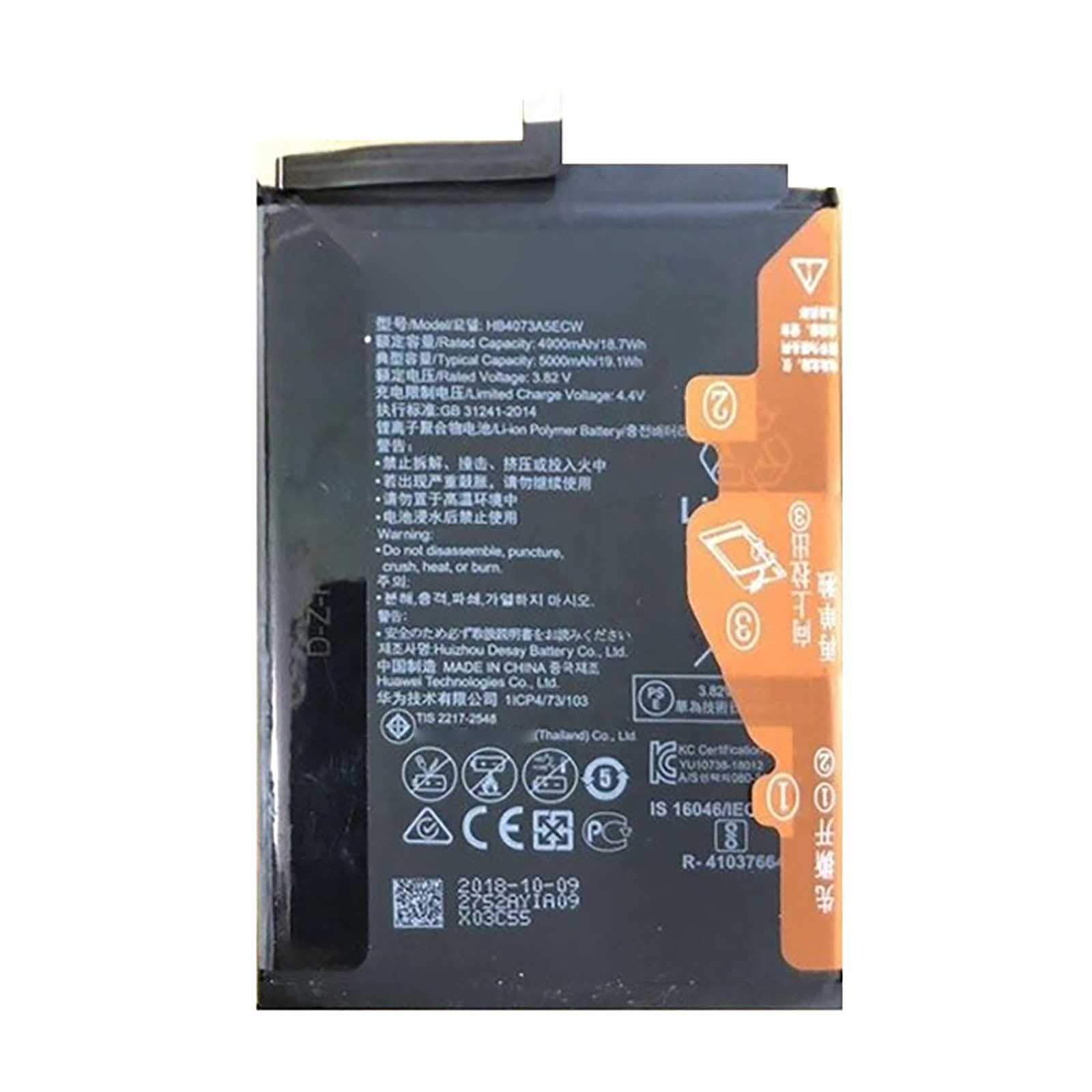 Batteria 5000mAh Per Huawei P Smart 2021 - Ricambio Ad Alta Capacità Con Kit Di Smontaggio Incluso