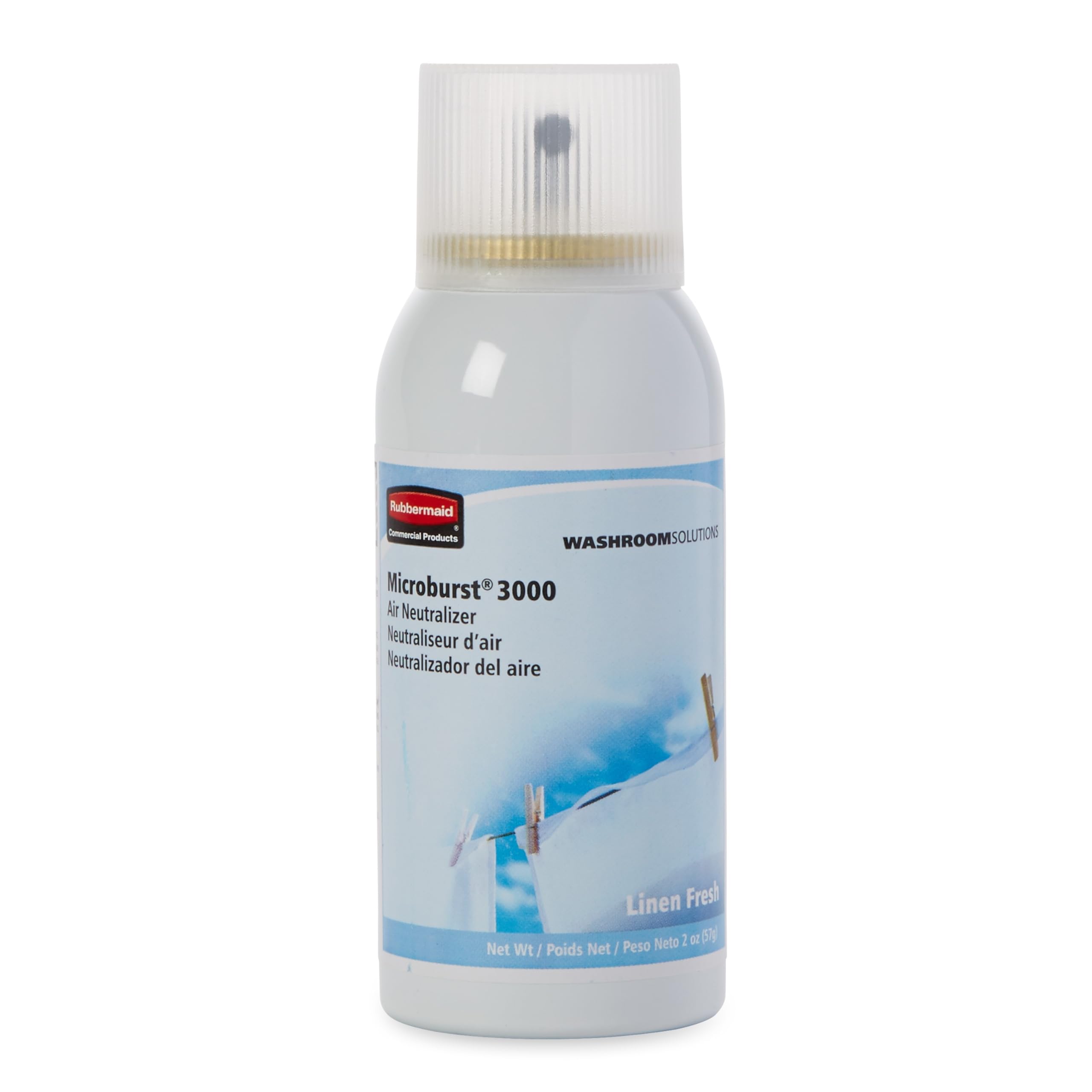 Rubbermaid Commercial Microburst 3000 Refill with Linen Fresh (FG4012551)