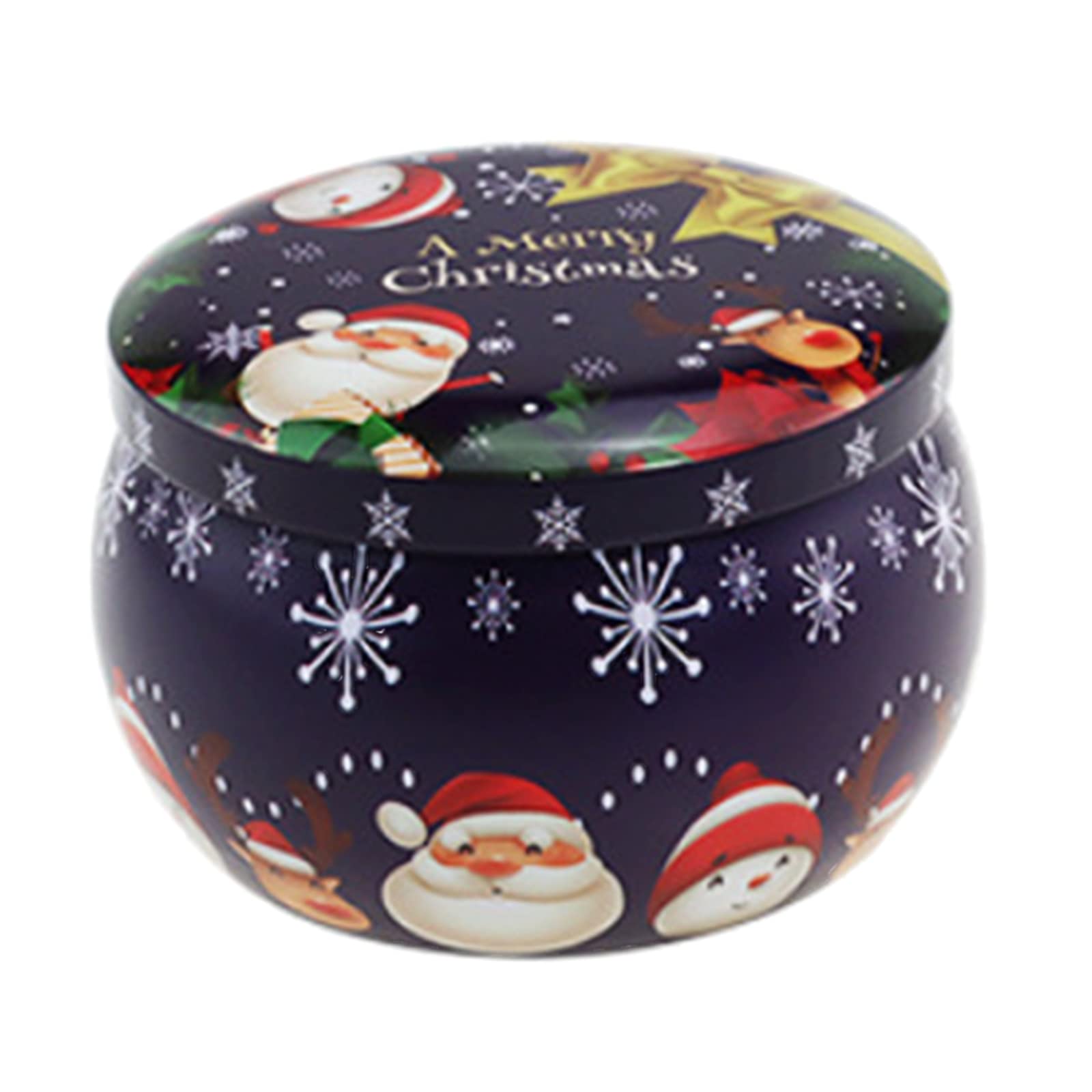 Eladcncmc D Candle Tins With Christmas Candle Jars Empty Candle Tins For Making Candle Candle Making Jars