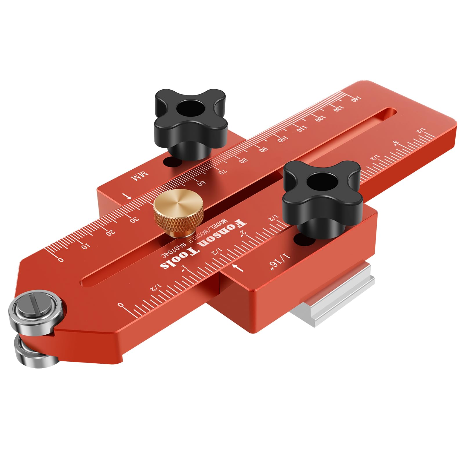 Thin Rip Table Saw Jig Aluminium Alloy Table Saw Jig Guide Tool Adjustable Woodworking Band Saw Safe Table Saw Fence Guide Table Saw Accessories for Table Saw Band Saw