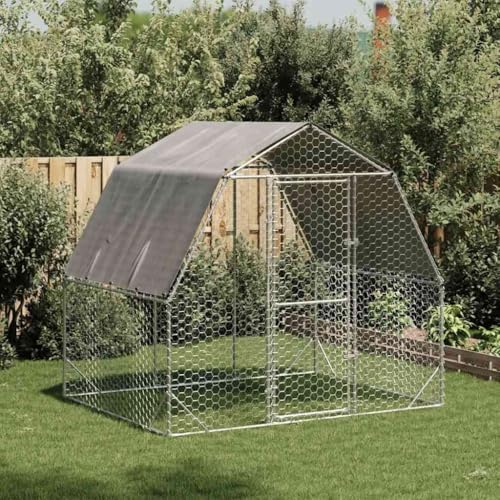 Poulailler de jardin 2.5m de long pour protéger les poules et canards - 2