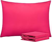 Vista 74 de NTBAY Juego de fundas de almohada estándar, paquete de 2 fundas de almohada de microfibra cepillada de 20 x 26 pulgadas, suaves, sin arrugas