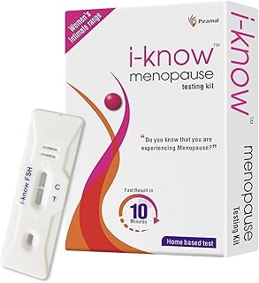 Alima Menopause testing kit | For women facing menopause symptoms like hot flashes, night sweats, mood swings | Simple home based urine test |Pack of 3 strips