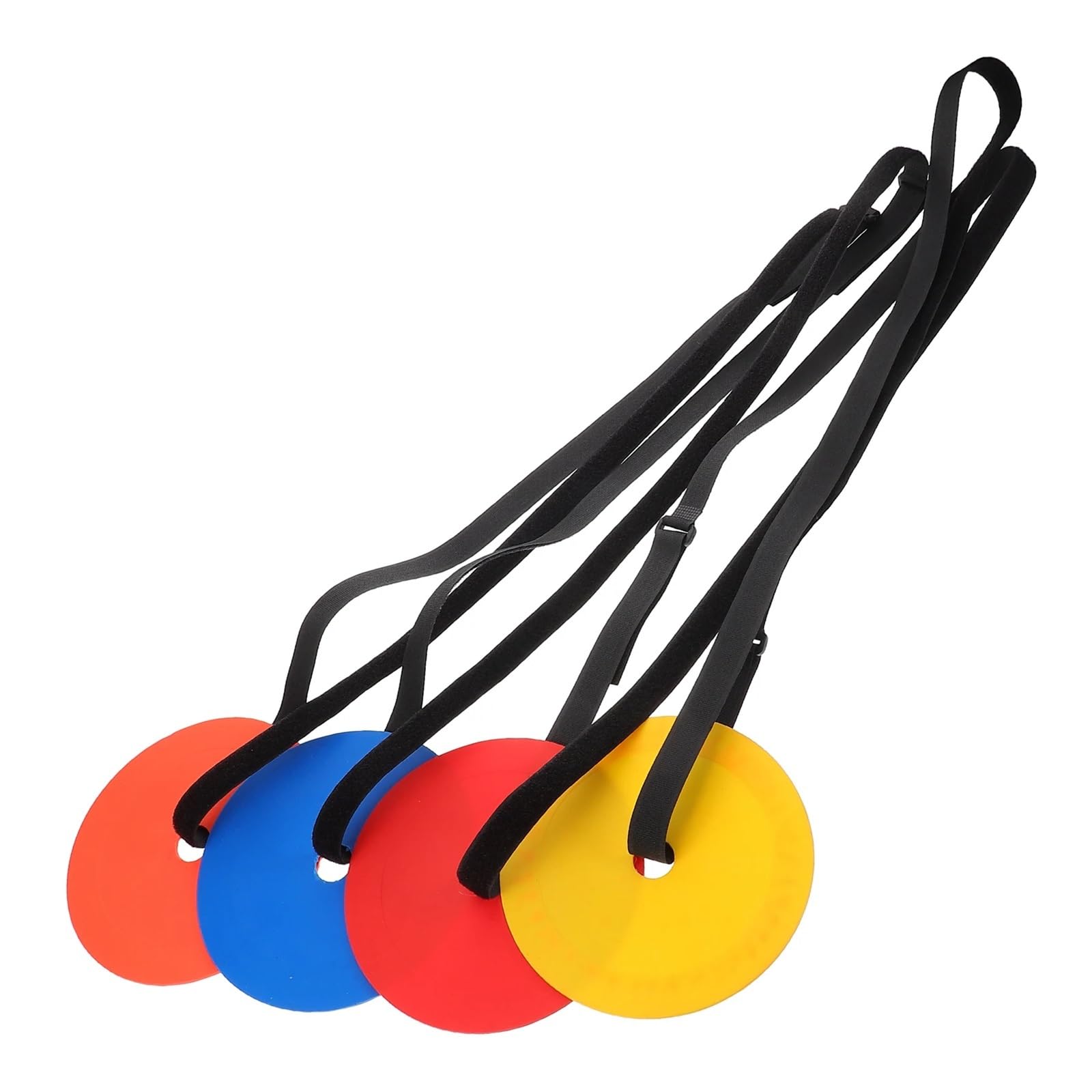 Set di 4 dischi bersaglio for tiro a segno da calcio, attrezzatura for allenamento , ausili for abilità, reti for bersagli e pratica Dischi bersaglio per porte di calcio