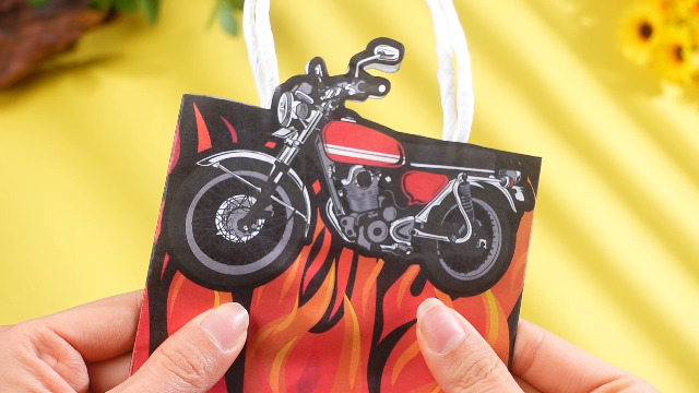 Amazon.com: Chiisong 16 Pcs Motorcycle Party Decorations