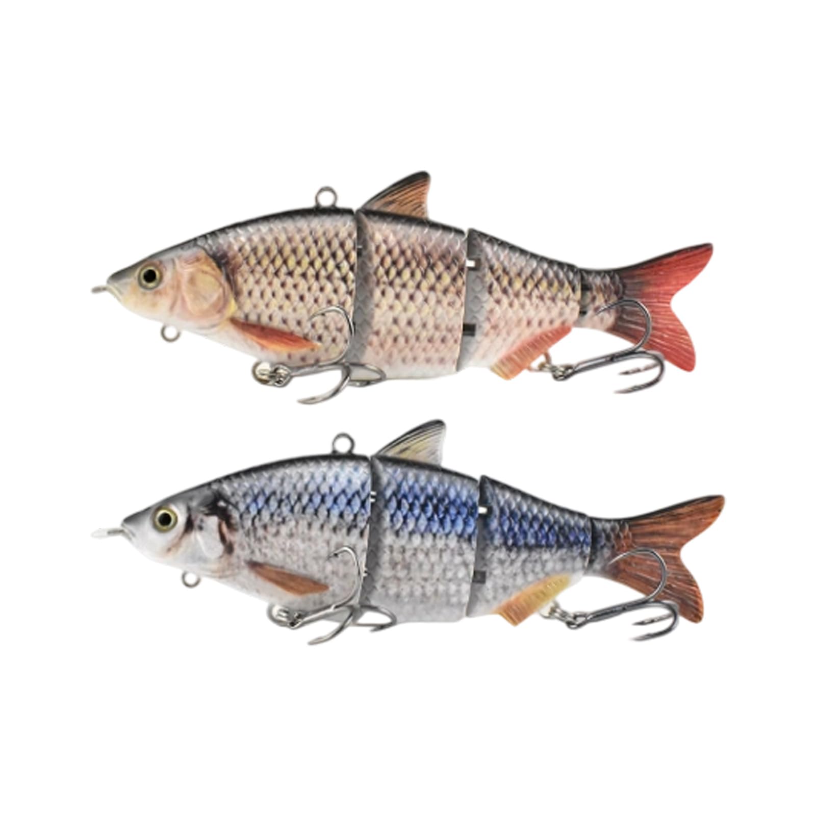 Esche Elettriche Nuoto con Indicatori Attrezzatura da Pesca Leggera per Esche per La Pesca del Nuoto Robotile Multili