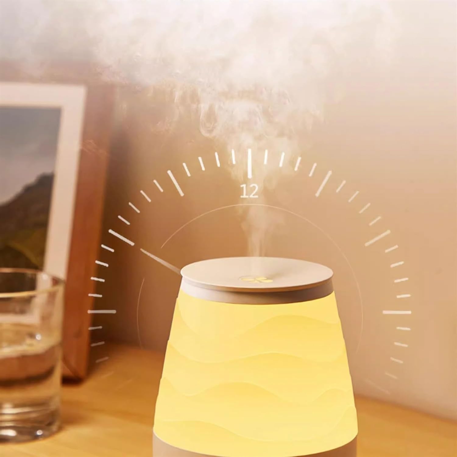 Domésticos Humidificadores Humidificador De Invierno Pequeño Hogar Silencio Humidificador De Aire Mesita De Noche Oficina Escritorio Máquina De Aromaterapia
