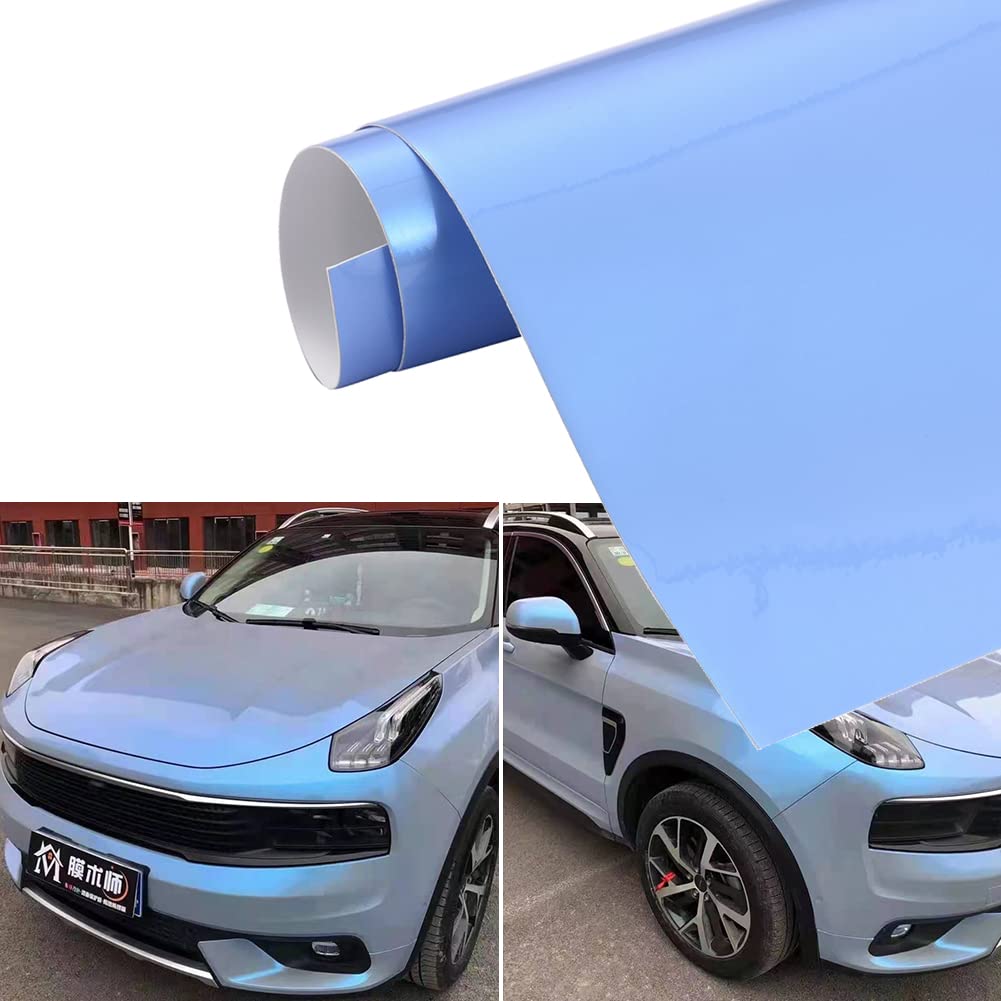 XhuangTech Chameleon Vinyl Wrap Grey to Red Adhesive Car Body Film Sticker Decal Sheet Roll Air Bubble Release DIY (Grey to Red, 60" x 11.8" (1.52M x 0.3M)