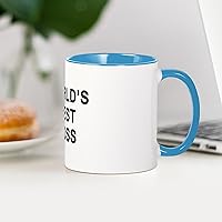 Vista 77 de CafePress Number 1 Boss Mugs 11 oz (325 ml) Ceramic Coffee Mug