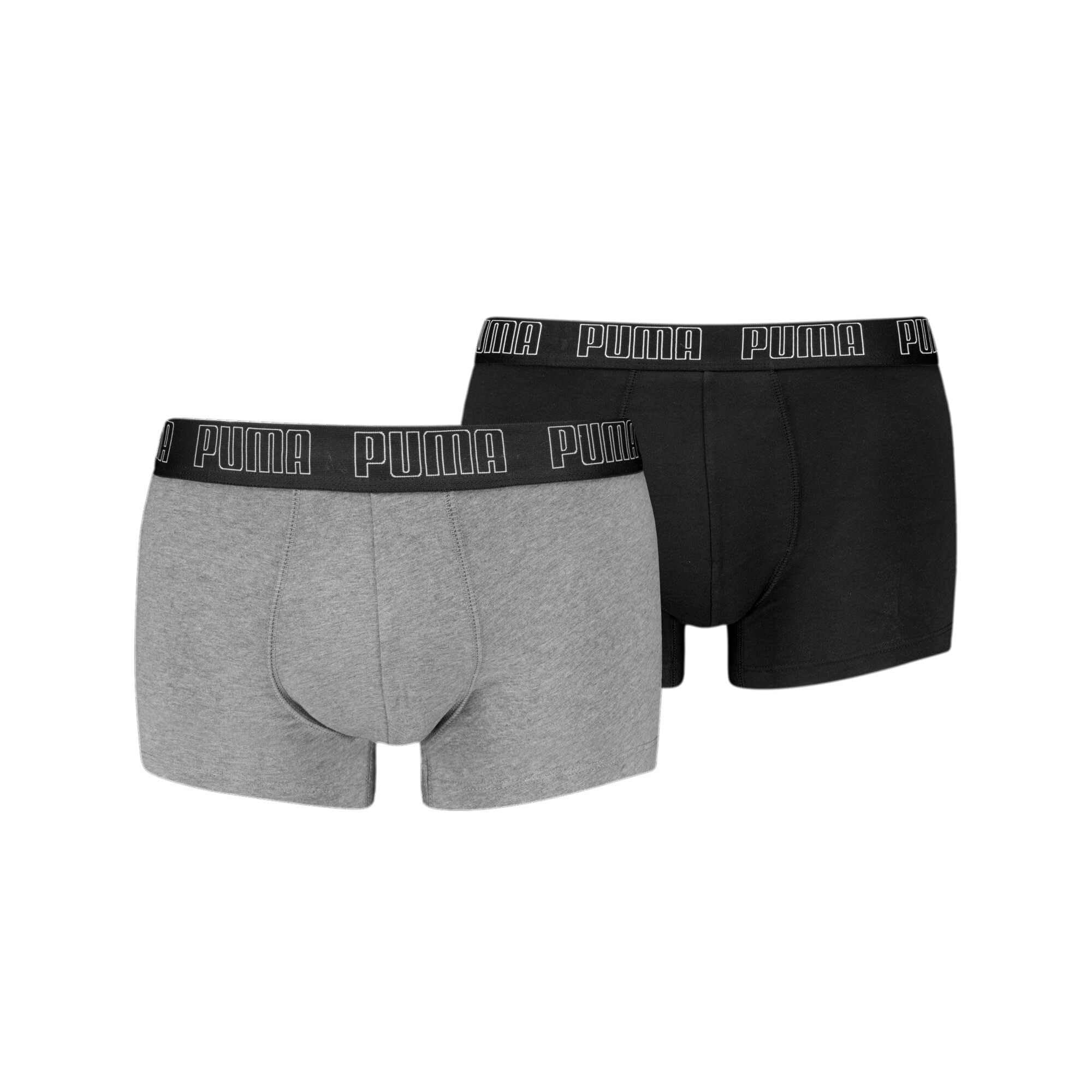 Puma Herren Men Everyday Trunks Unterwäsche (2er Pack)
