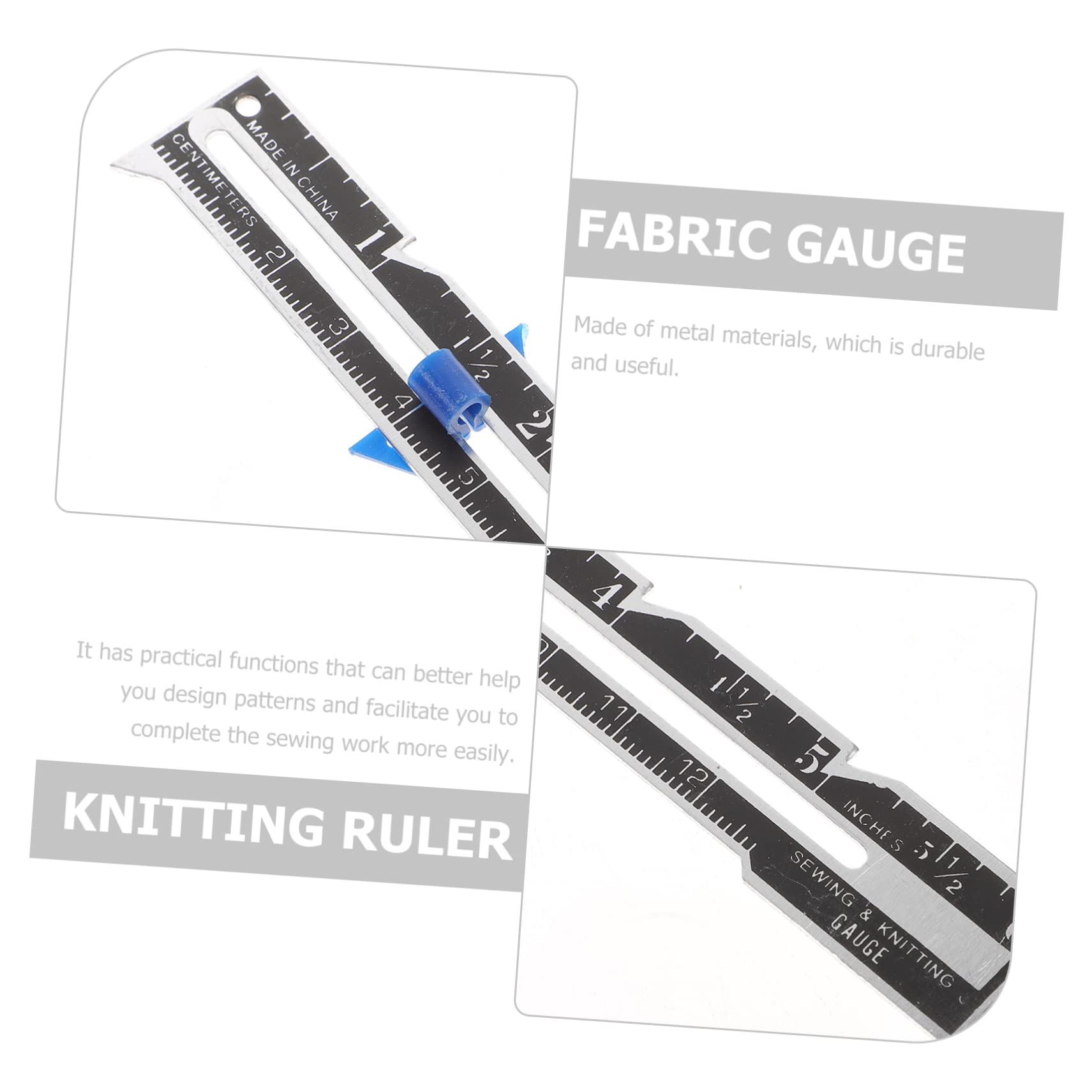 STOBOK 32pezzi Righello Scorrevole Per e Cucitura Strumento Per e Patchwork Ruler Resistente Marcatura Per Principianti e