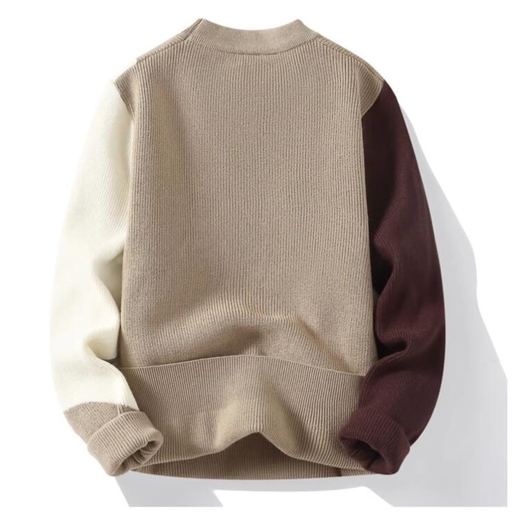 Amazon.com: YMGSCC Round Necked Sweater for Men's Autumn and