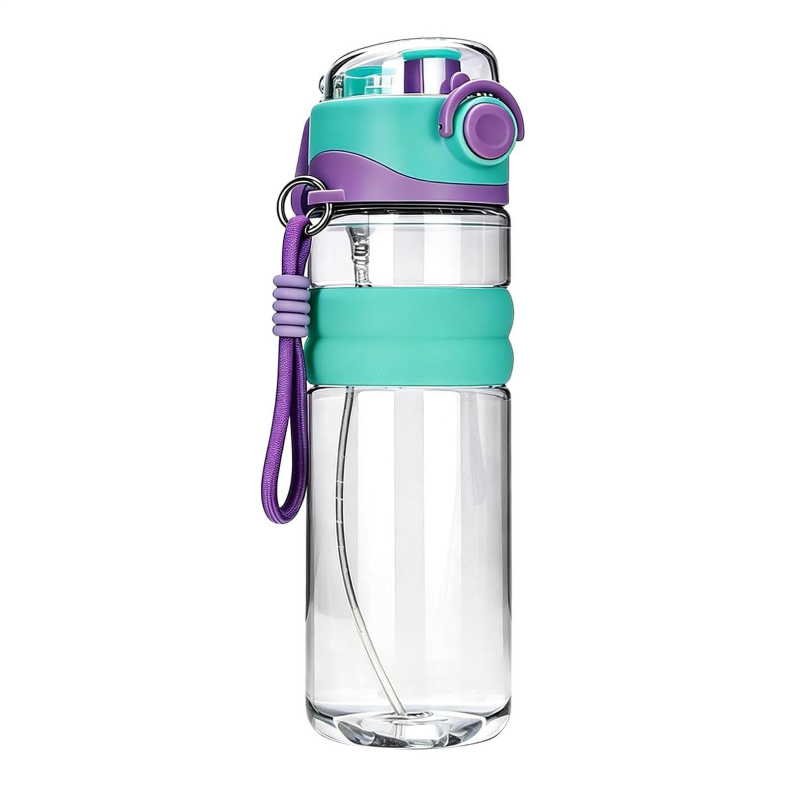 Water Bottle, Sports Drink Bottle With Spray Mist 750ML