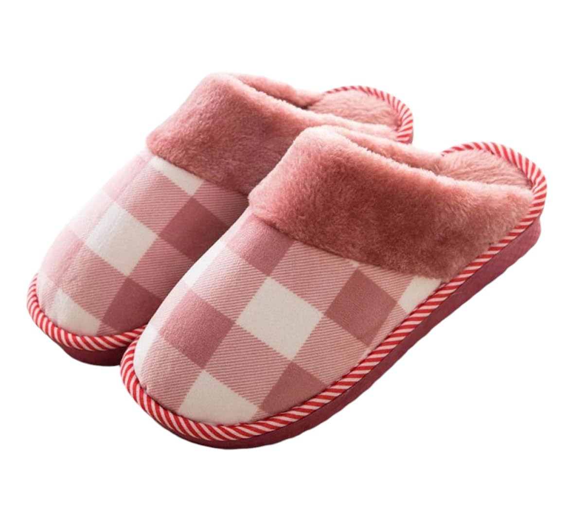 wolvesden Home Flip-Flops & Slippers Indoor Non-Slip Soft Fur Flip Flop Slides And Slippers Cute Flip Flops for Women-picture-51
