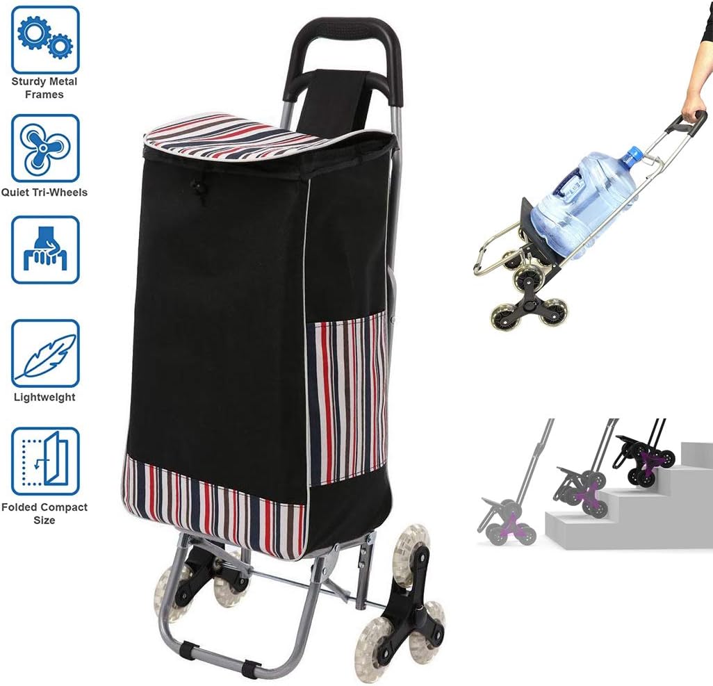 stair climbing folding shopping carts laundry grocery shopping cart