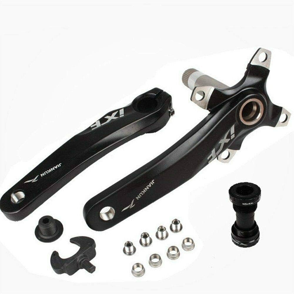 Amazon | 自転車アクセサリー 自転車クランク クランクセット 4