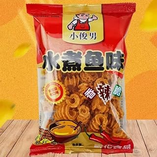 水煮鱼味 香辣脆水煮魚味膨化スナック (1)
