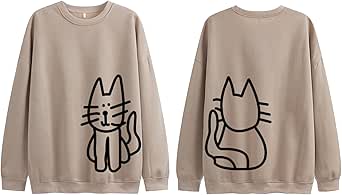 Cat Sweatshirts For Women For Sale
