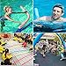 Pool Noodles - 59 Inches Solid Deluxe Foam Pool Swim Noodles | Swimming Pool Foam Stick,Foam Pool Swim Noodle,Bright Foam Noodles for Swimming,Floating and Craft Projects | Swimming Pool Accessories