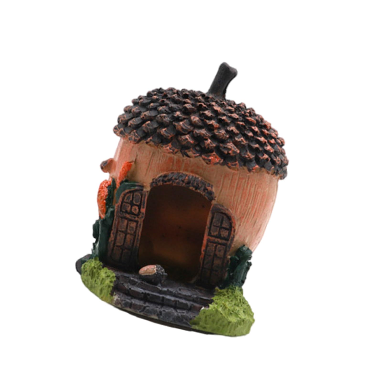 NEWFT Aquariums Landscape Cave House Fish Tanks Landscaping for Shrimp Breeding Landscape Ornaments