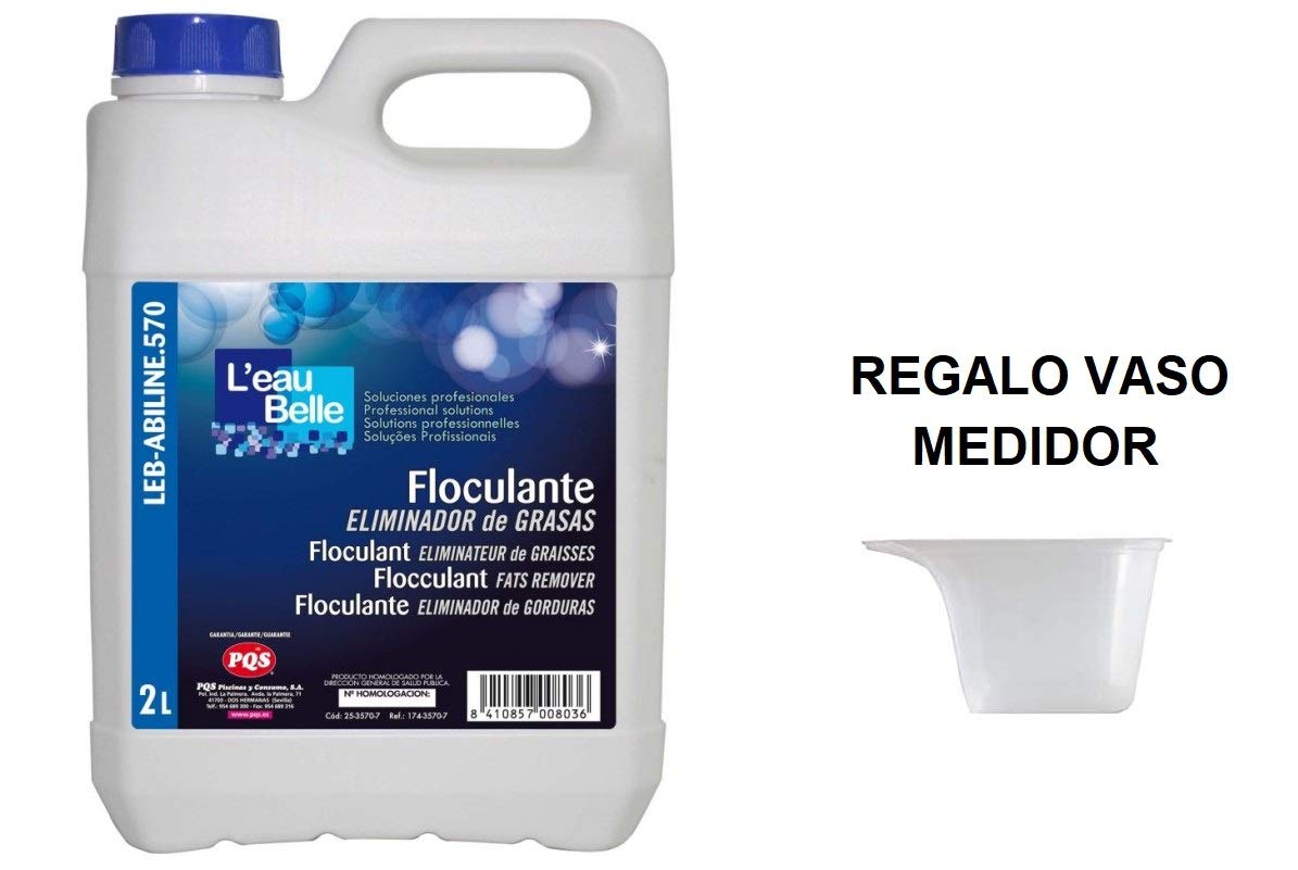 Floculante Elimina Grasas LEB ABILINE 570. Botella 2 Lt.