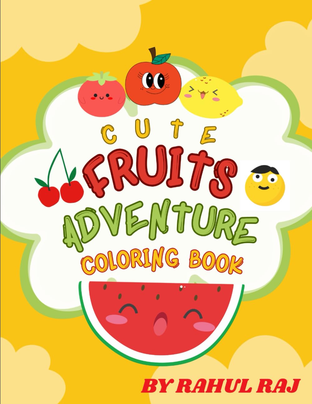 Little Artists: Fruit Fun Coloring Book