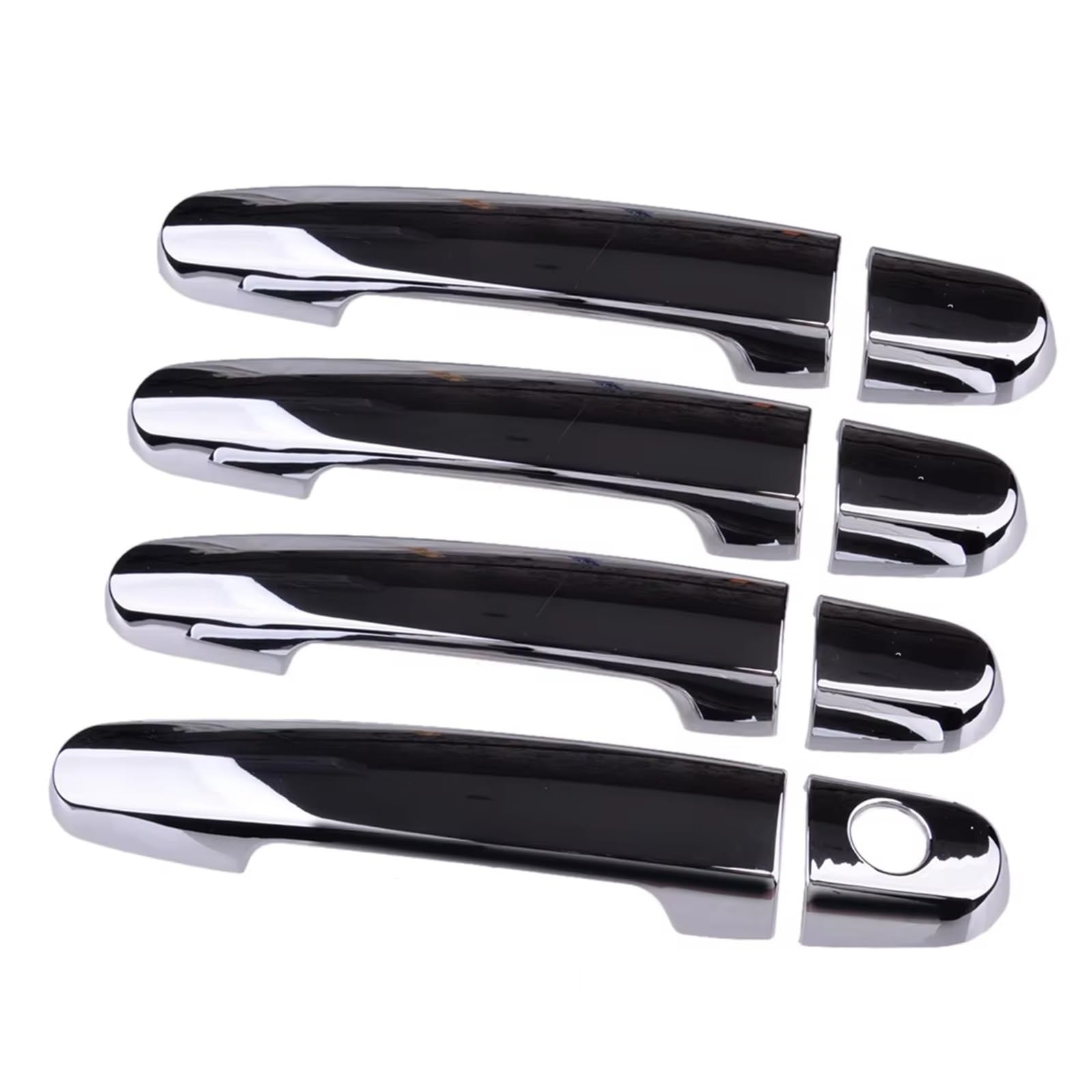 TRGDFDAA Door Handle Trims Covers Compatible with Toyota for Yaris Hatchback 2007 2008 2009 2010 2011 Car Door Handle Cover Trim Molding Kit Exterior Decoration