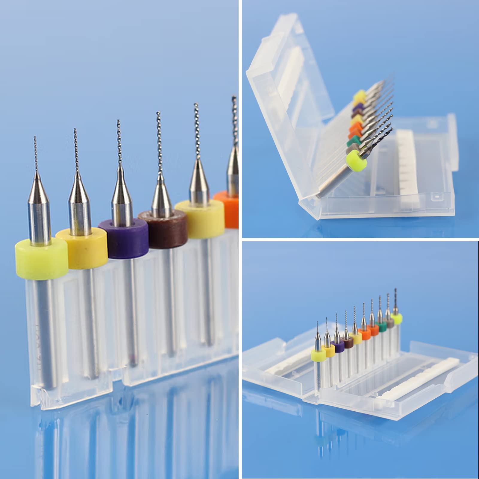 30 PCS Trapano PCB Carburo di Tungsteno 0,3mm-1,2mm Micro Drill Bits