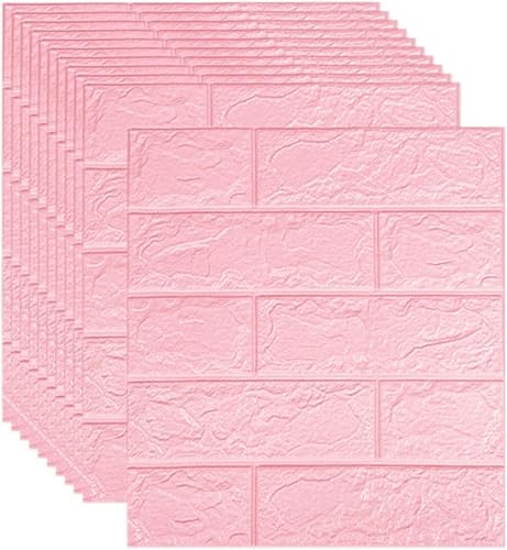 Miniatura 8 de Melairya Paneles de pared 3D de espuma despegar y pegar papel tapiz de ladrillo 3D panel de pared de piedra sintética papel tapiz autoadhesivo para