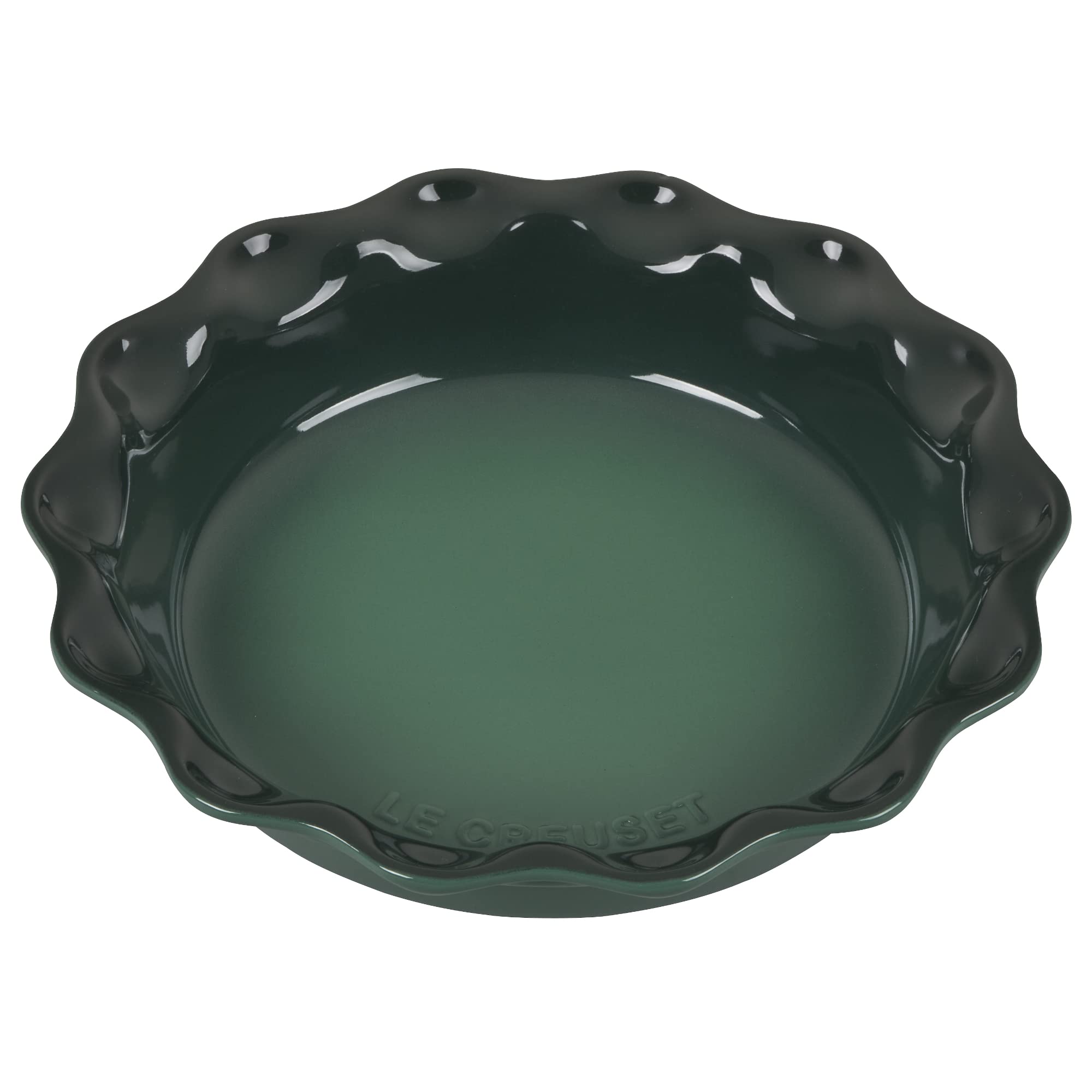 Le Creuset Pie Dish - Sea Salt Stoneware -13