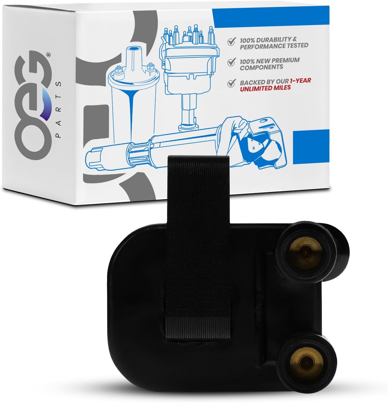 OEG Parts New Ignition Coil Compatible With 2002 2003 2004 Hyundai Sonata, Replaces 27310-37100, 2731037100, E388, IC488, UF358, WA2388, ZXS029